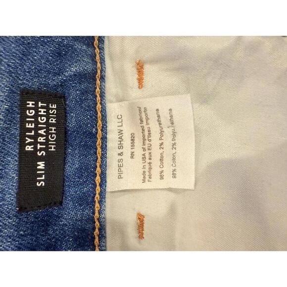 VERONICA BEARD Ryleigh Slim Straight High Rise EUC - Picture 5 of 12